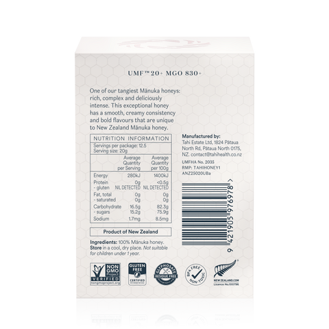 Mānuka Honey UMF™ 20+ / MGO 830+