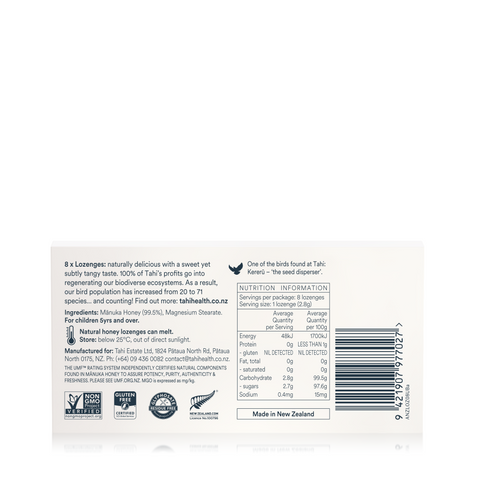 Mānuka Lozenges UMF™ 8+/ MGO 182+